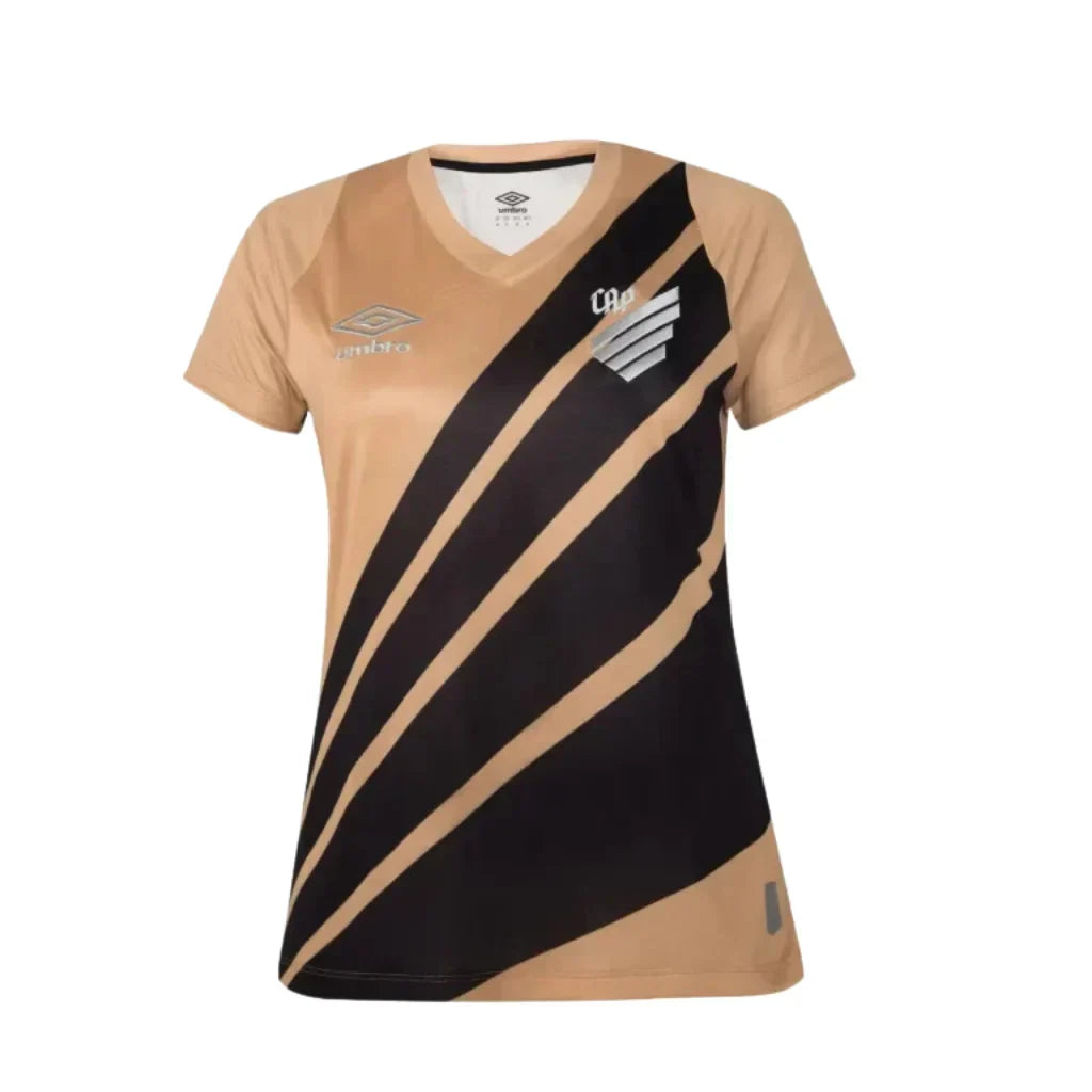 Camisa Feminina Athletico Paranaense 2024/25 Torcedor - Dourada
