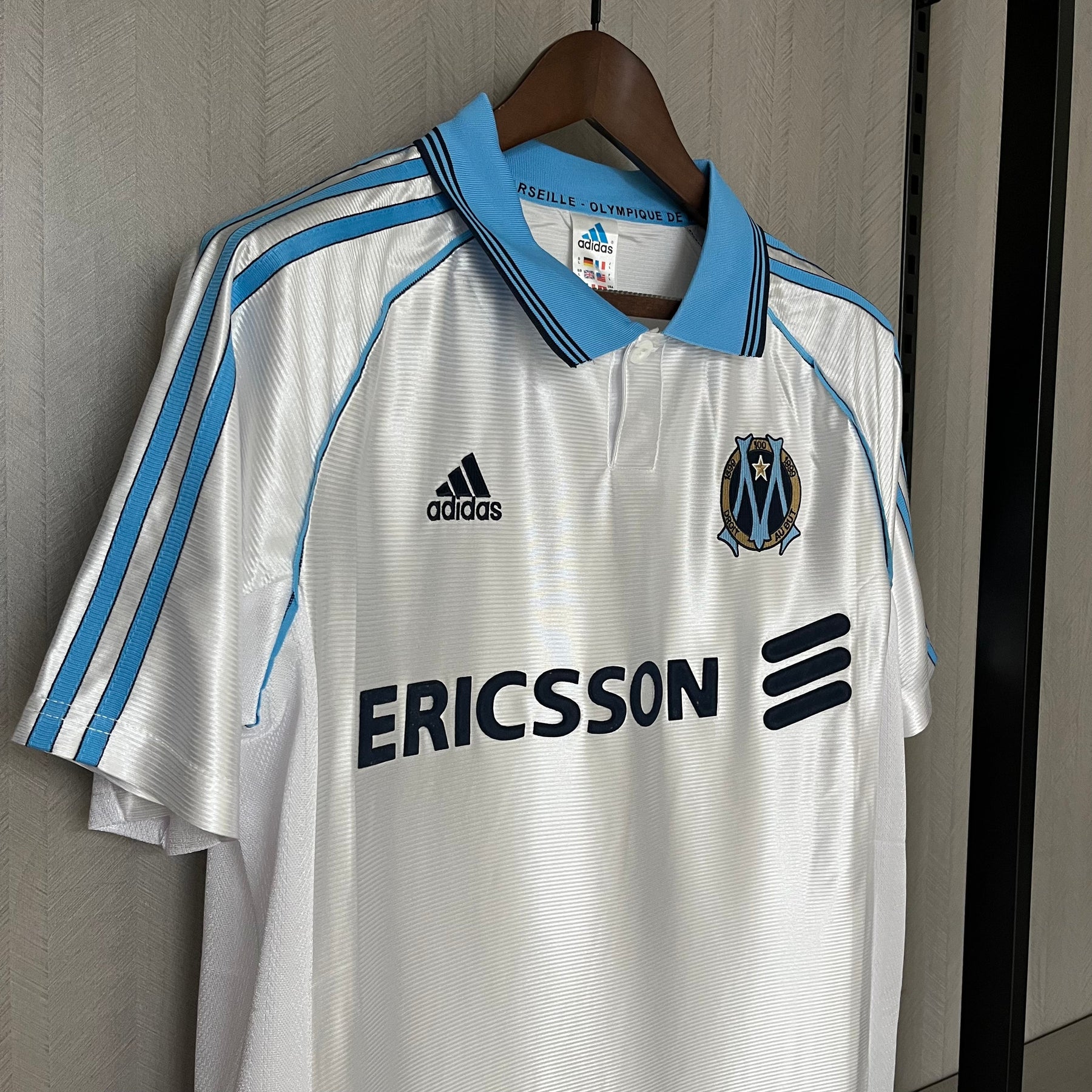 CAMISA RETRÔ OLIMPIQUE DE MARSELHA HOME 1998/99