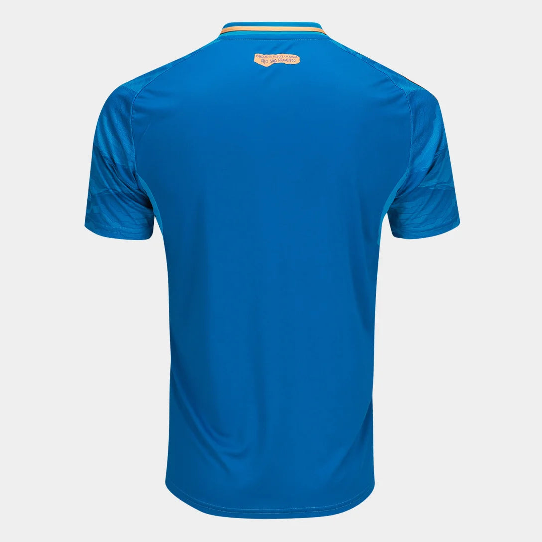 LANÇAMENTO Camisa Cruzeiro III 25/26 s/n Torcedor Adidas Masculina - Azul