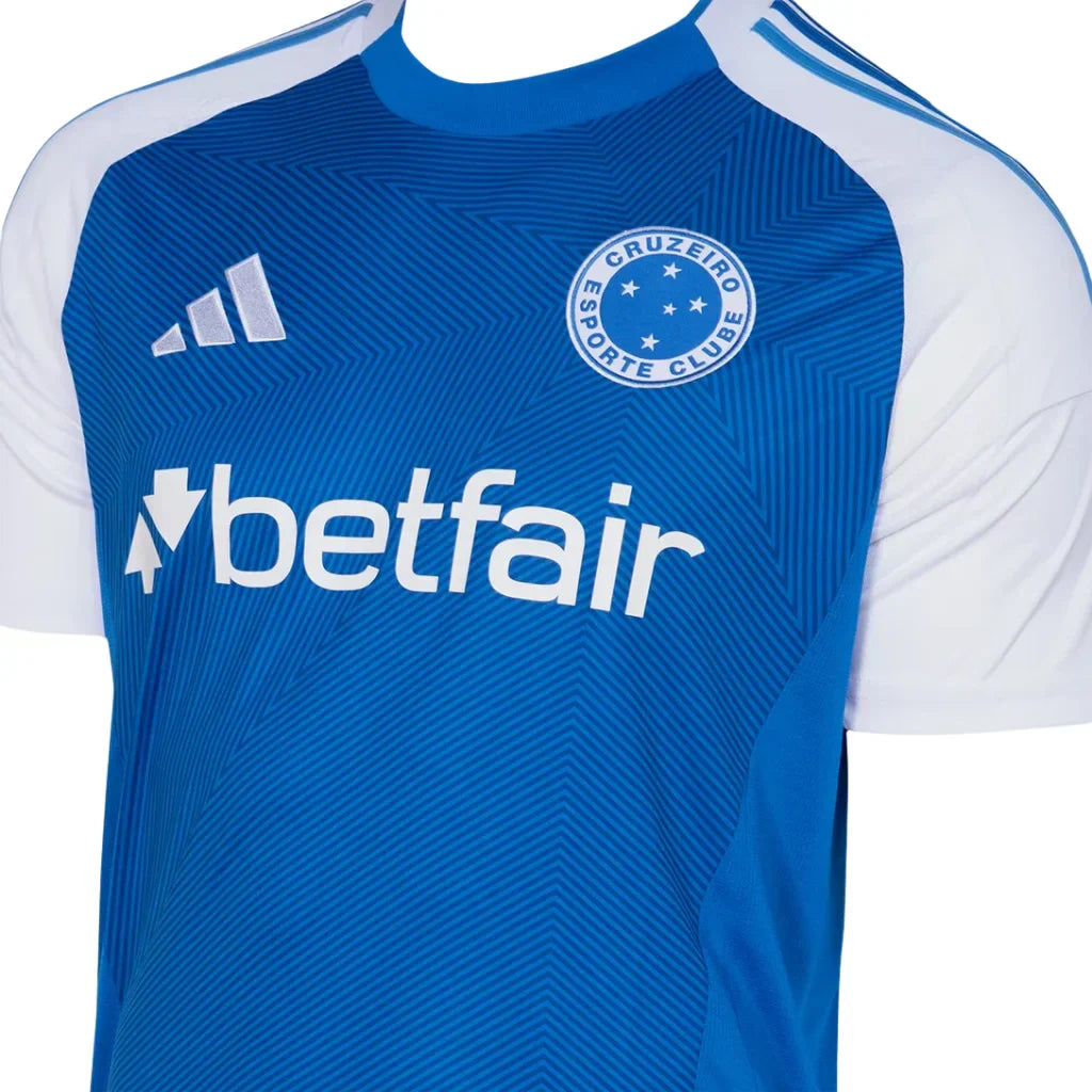 LANÇAMENTO Camisa Masculina Cruzeiro I 2025/26