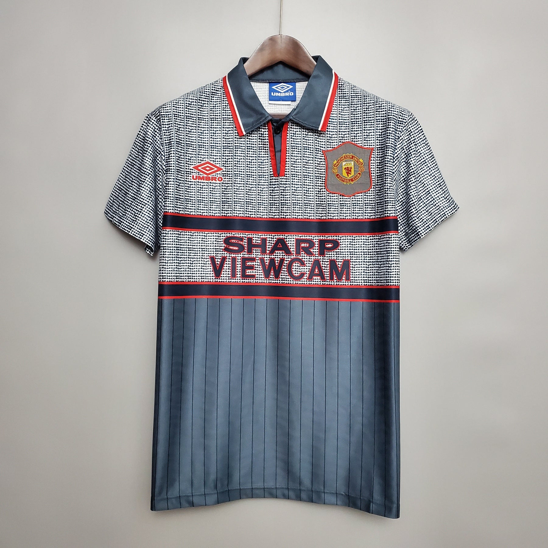 CAMISA RETRÔ MANCHESTER UNITED AWAY 95/96