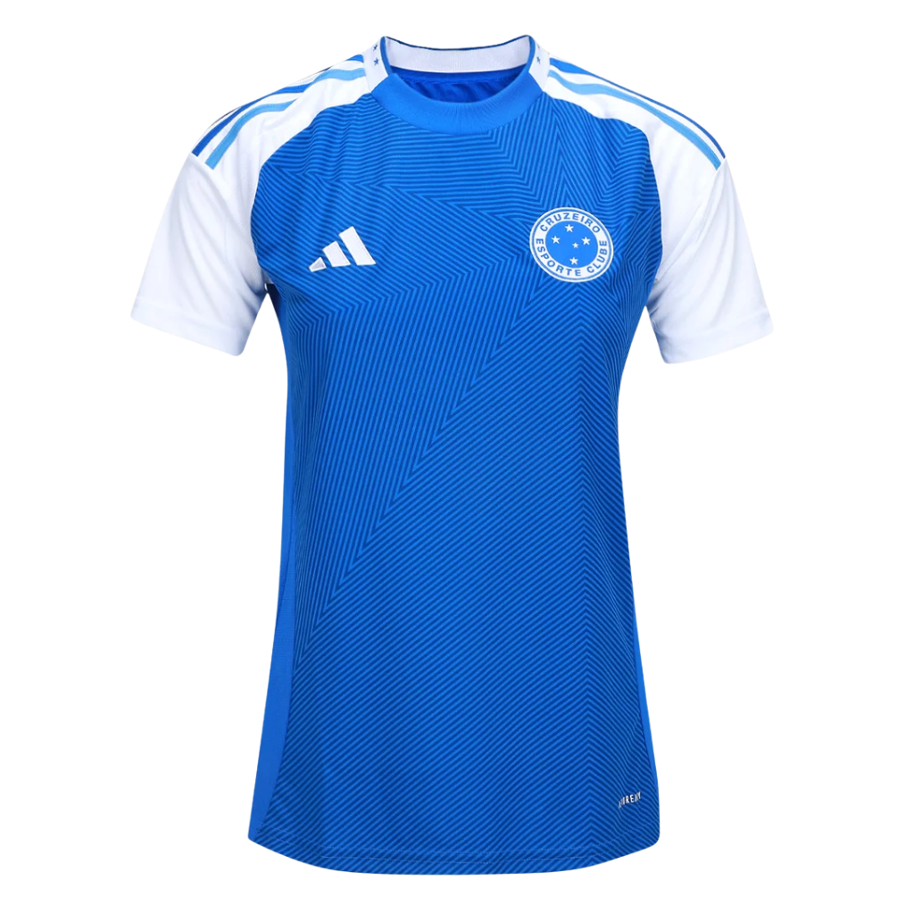 LANÇAMENTO Camisa Feminina Cruzeiro I 2025/26