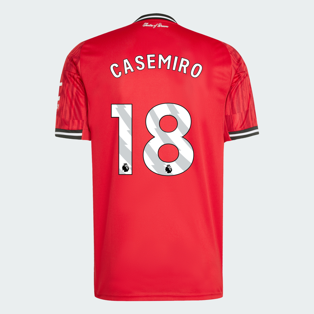 CAMISA MANCHESTER UNITED I TITULAR 2025 TORCEDOR MASCULINA VERMELHA