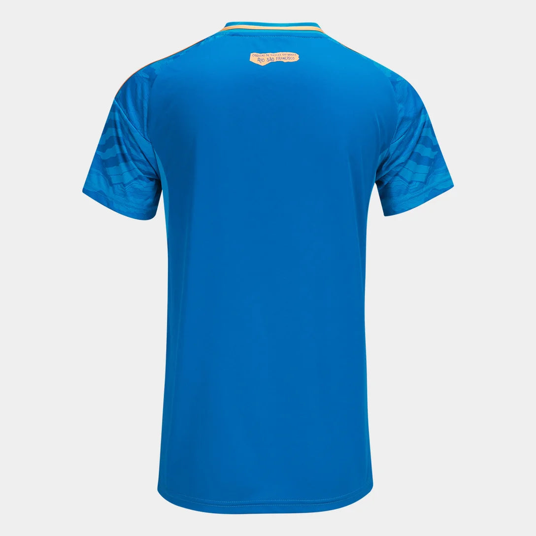 LANÇAMENTO Camisa Cruzeiro III 25/26 s/n Torcedor Adidas Feminina - Azul