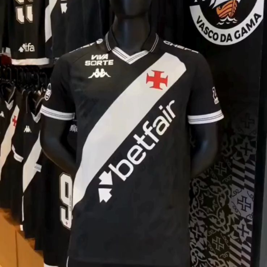 LANÇAMENTO Camisa Masculina Vasco I 2025/26