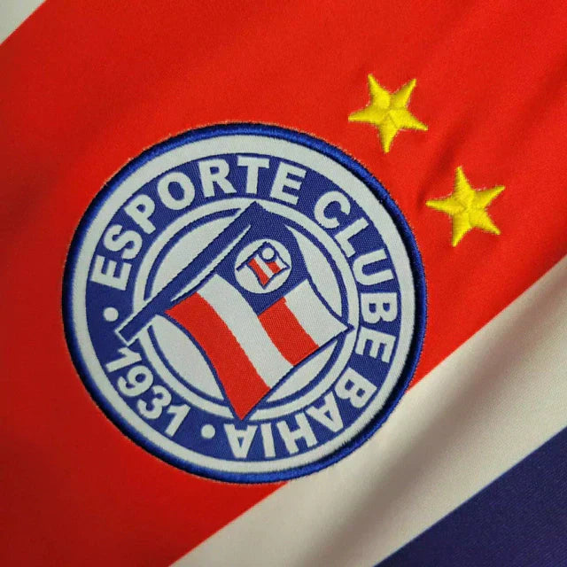 Camisa Bahia Fora 1996 - Versão Listrada Tricolor