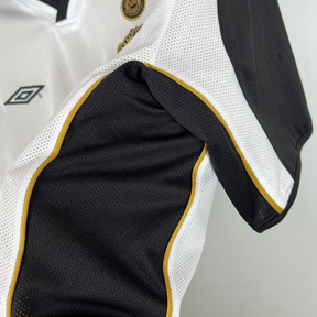 Camisa Retrô Manchester United 2001/02 100th (DUPLA FACE)