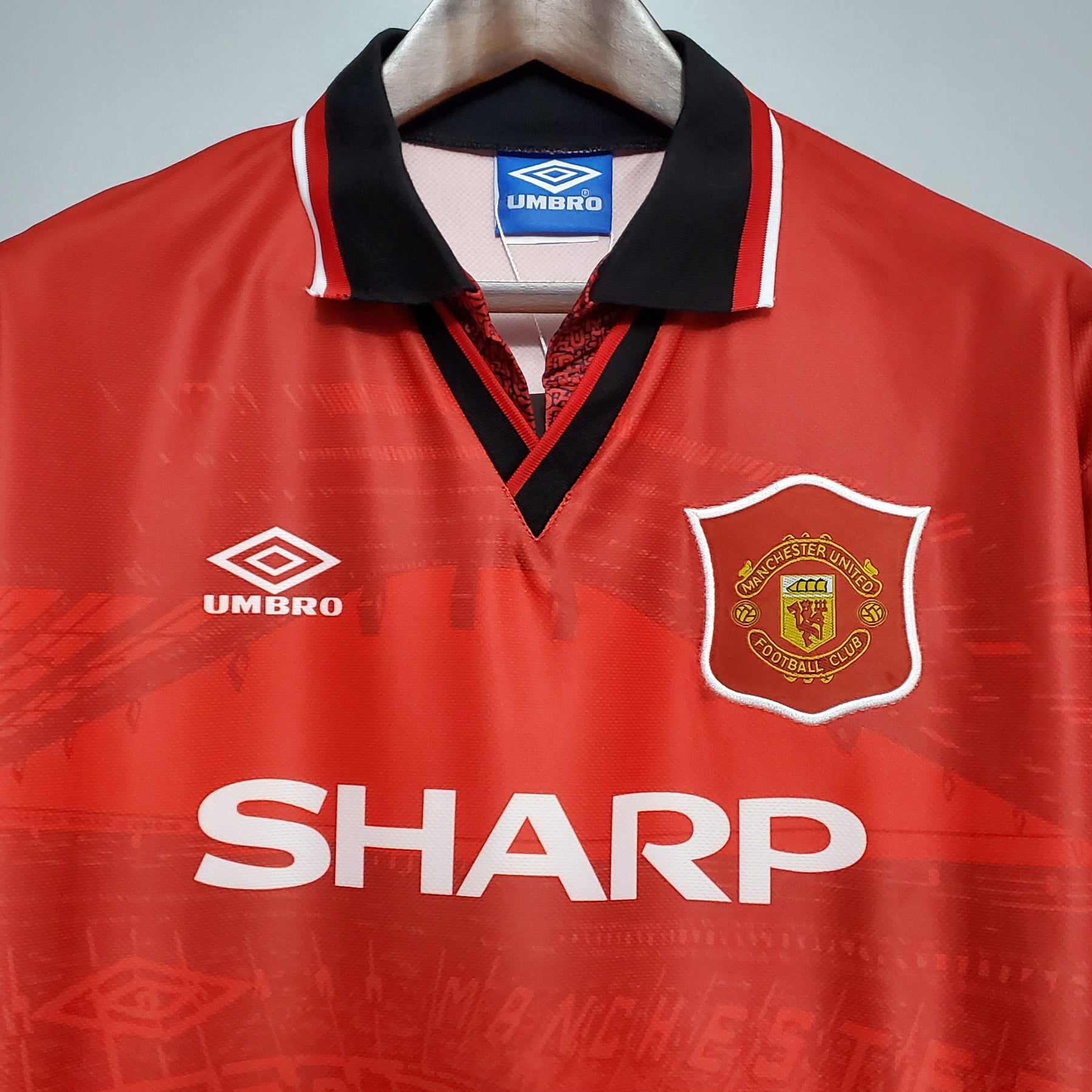 CAMISA RETRÔ MANCHESTER UNITED HOME 94/96