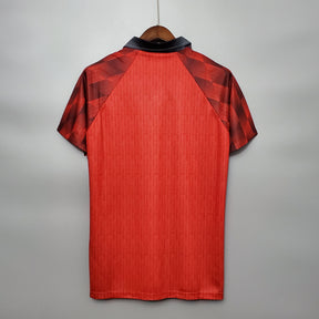 CAMISA RETRÔ MANCHESTER UNITED HOME 1996