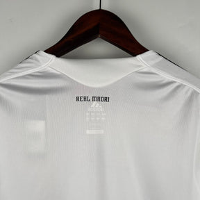 CAMISA REAL MADRID MANGA LONGA RETRÔ HOME 09/10
