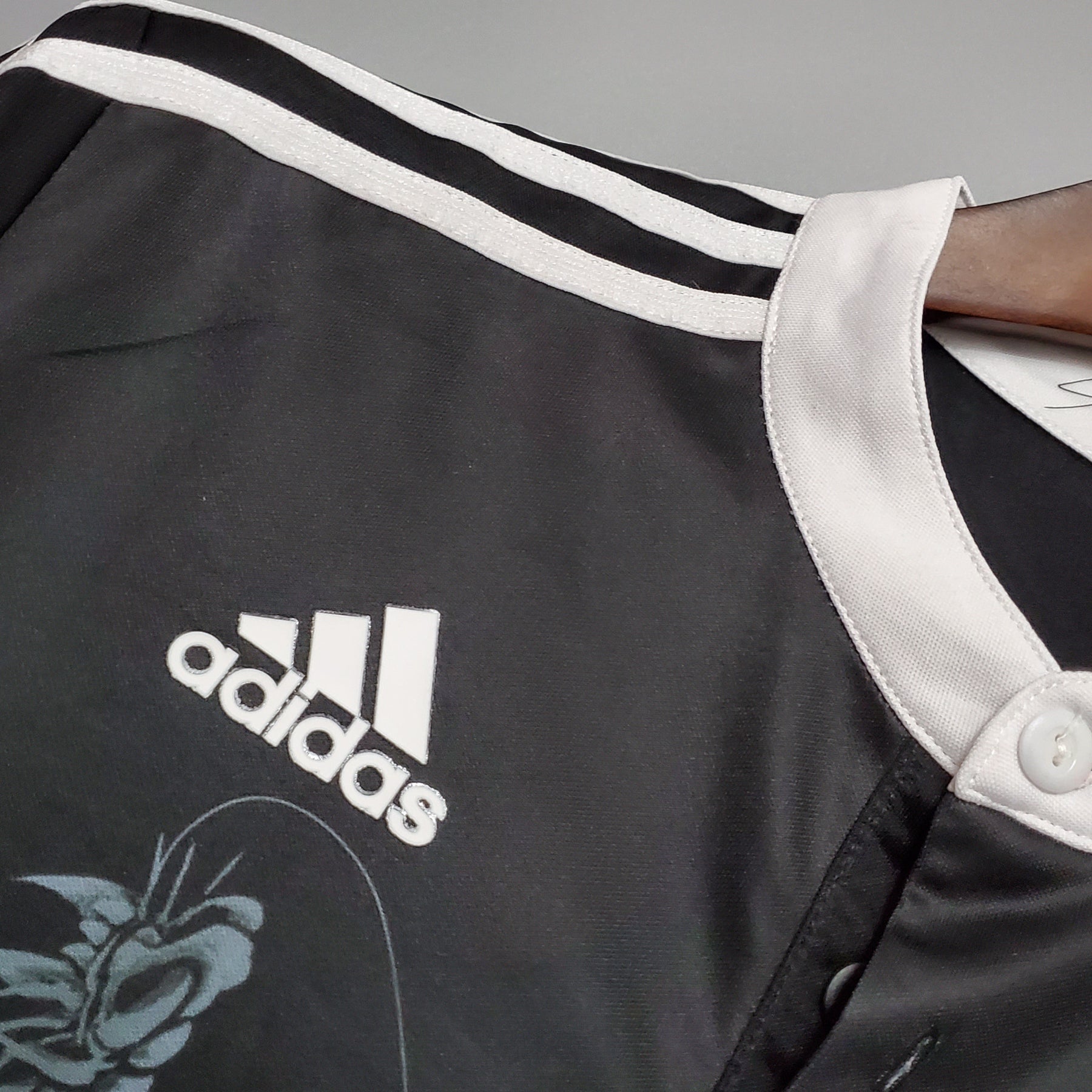CAMISA REAL MADRID MANGA LONGA RETRÔ THIRD 14/15
