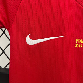 KIT INFANTIL RETRÔ MANCHESTER UNITED HOME 08/09