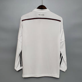 CAMISA REAL MADRID MANGA LONGA RETRÔ HOME 14/15