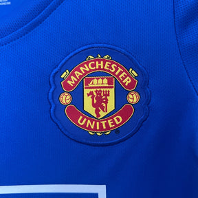 KIT INFANTIL RETRÔ MANCHESTER UNITED BLUE 08/09
