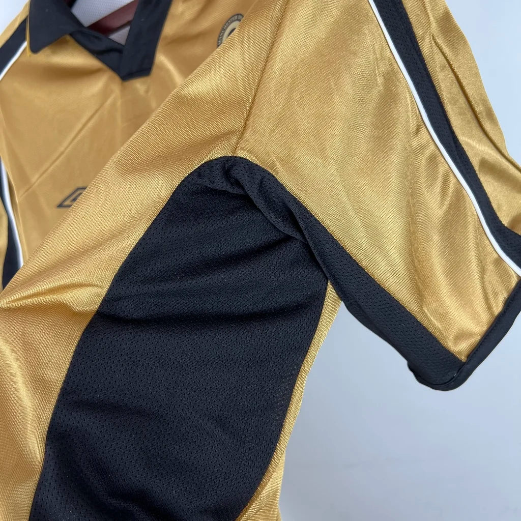 Camisa Masculina Retro Manchester United 100 anos Dupla Face 2002 - Torcedor