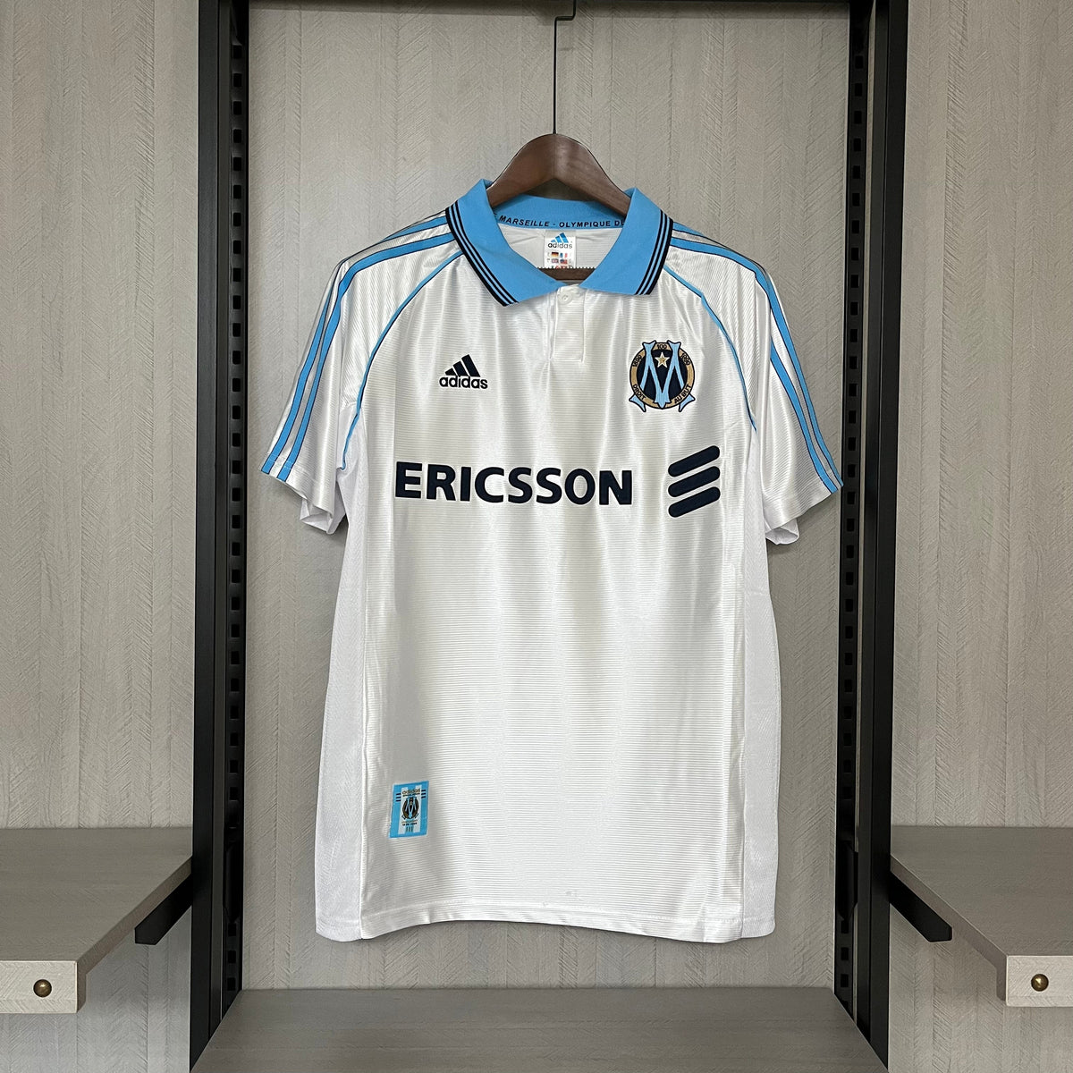 CAMISA RETRÔ OLIMPIQUE DE MARSELHA HOME 1998/99