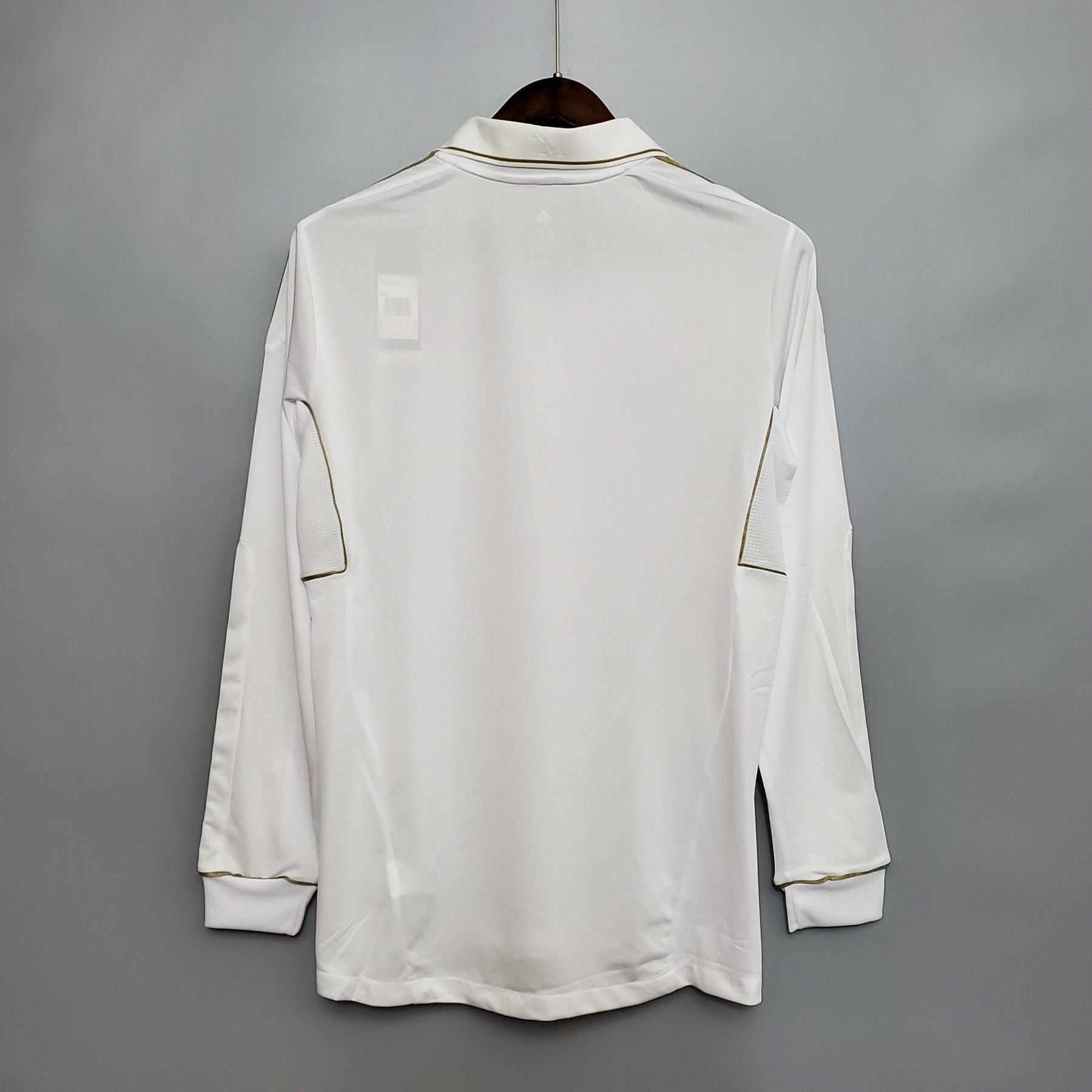 CAMISA REAL MADRID MANGA LONGA RETRÔ HOME 11/12