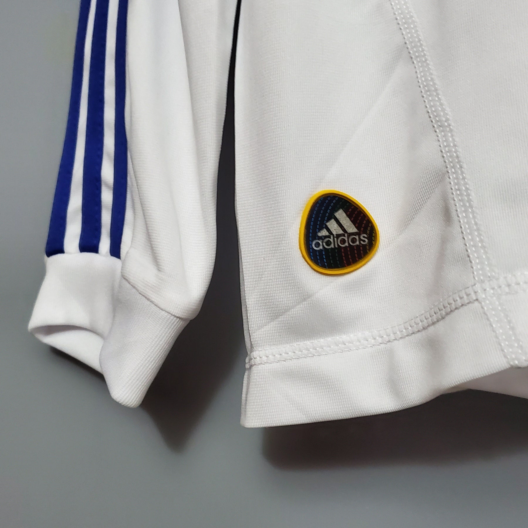 CAMISA REAL MADRID MANGA LONGA RETRÔ HOME 10/11