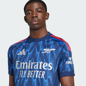 CAMISA ARSENAL II RESERVA 2025 TORCEDOR AZUL MASCULINA