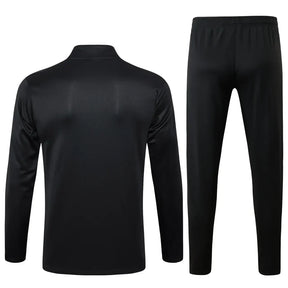 Conjunto Al Nassr Zíper Curto Treino Preto 2024/25
