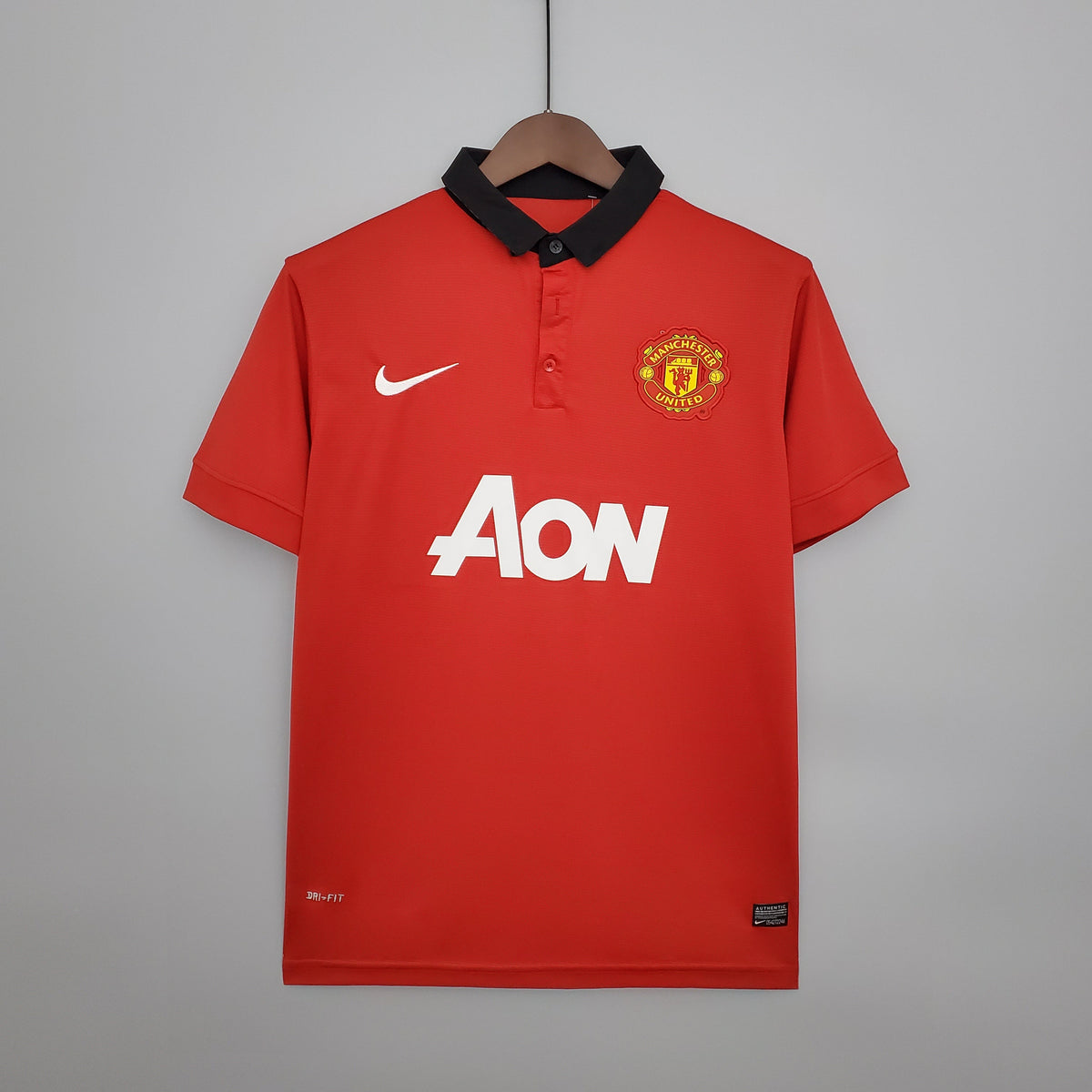CAMISA RETRÔ MANCHESTER UNITED HOME 13/14