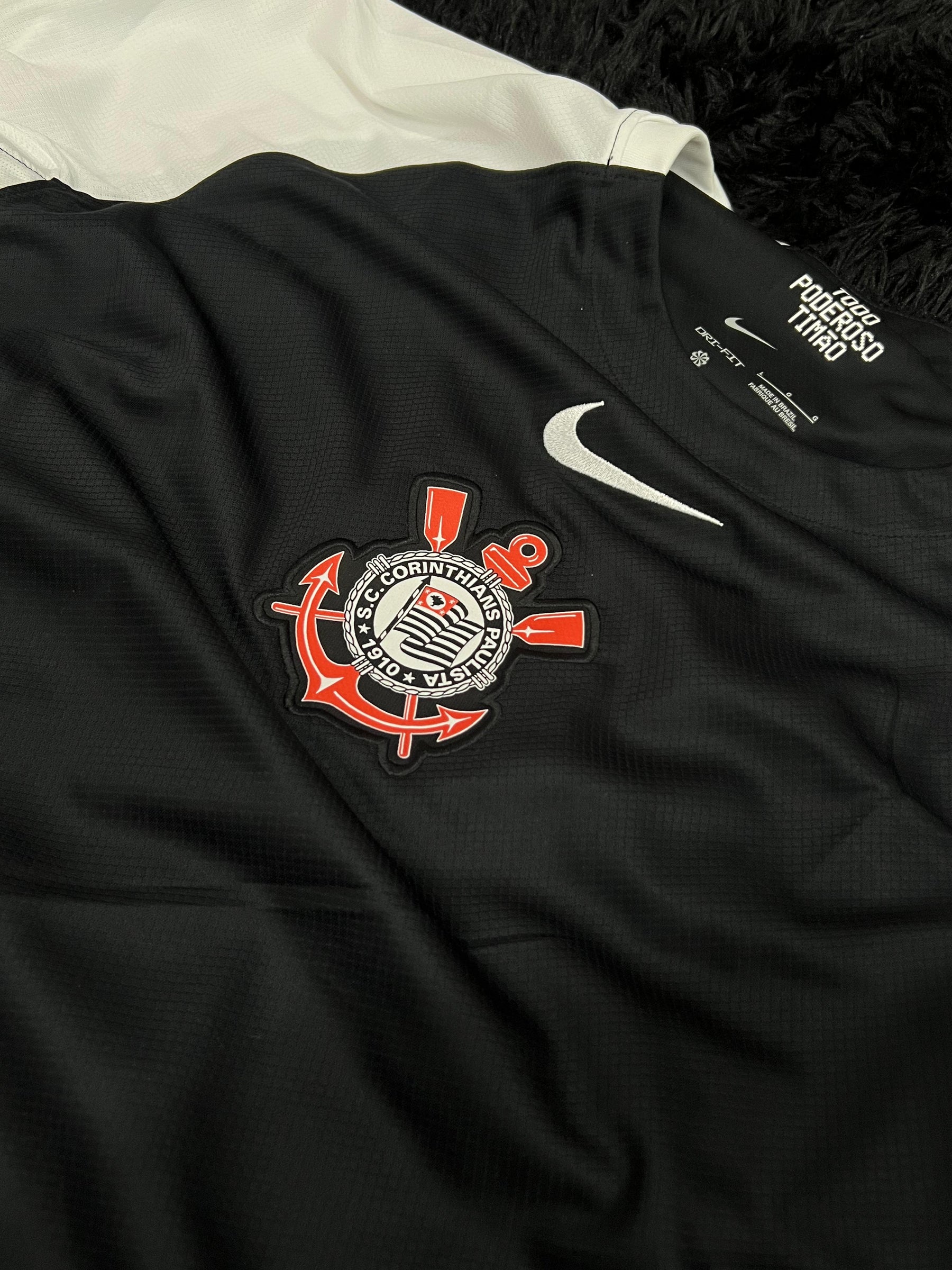 CONJUNTO INFANTIL TIMAO RESERVA II HOME 2025/26 PRETO