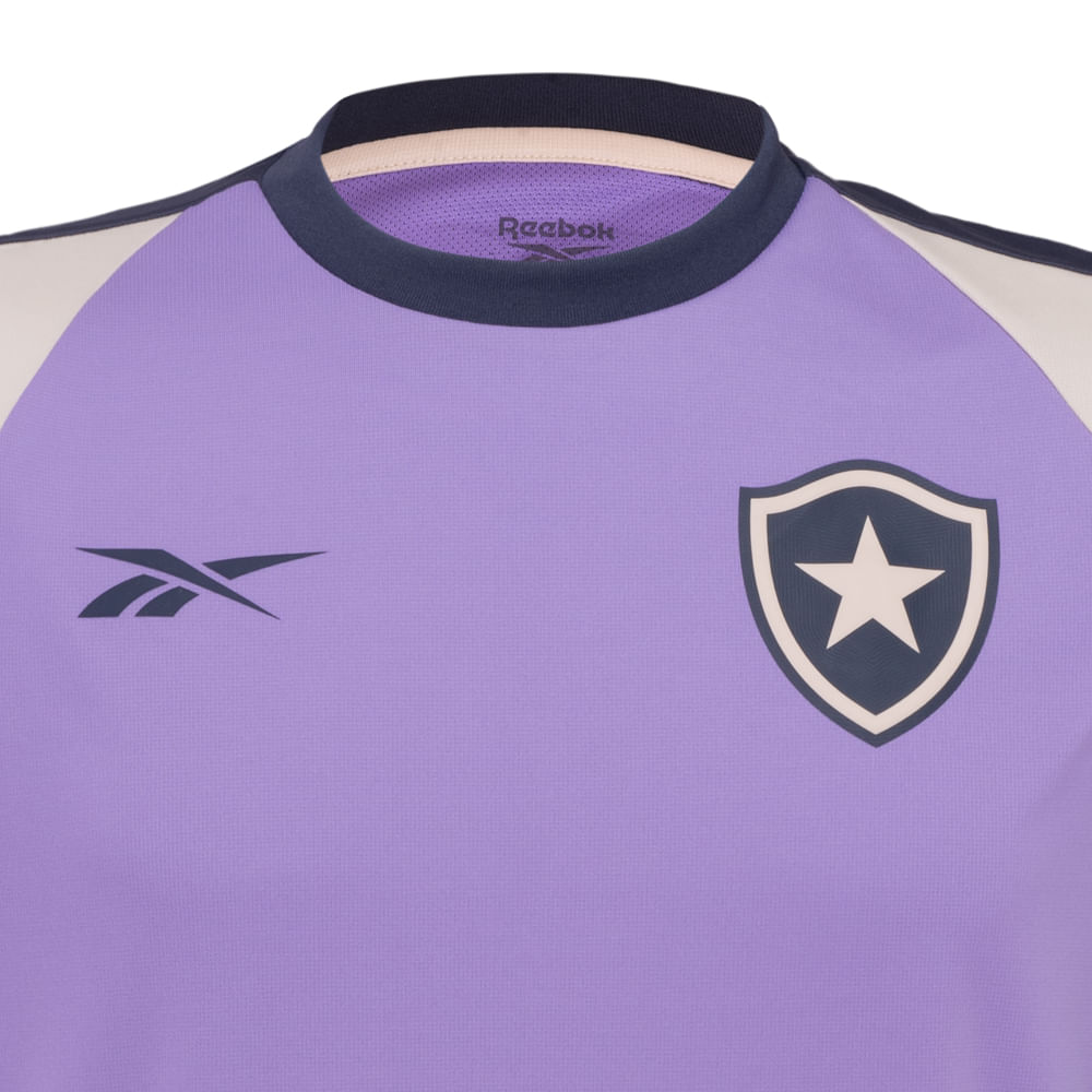 CAMISA BOTAFOGO TREINO LILÁS 2025/26 TORCEDOR MASCULINA