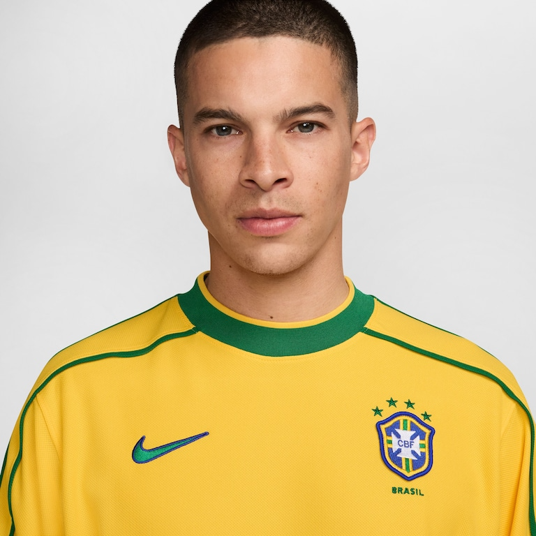 Camisa Retrô Seleção Brasil 1998/98 Home Copa América Lançamento