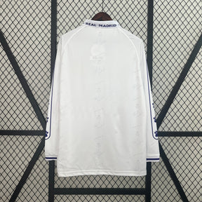 CAMISA REAL MADRID MANGA LONGA RETRÔ HOME 94/96