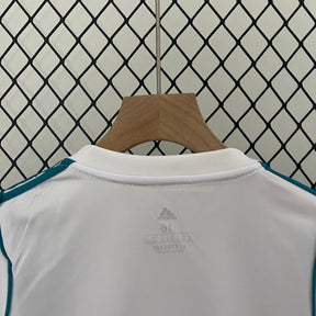 KIT INFANTIL RETRÔ REAL MADRID HOME 17/18